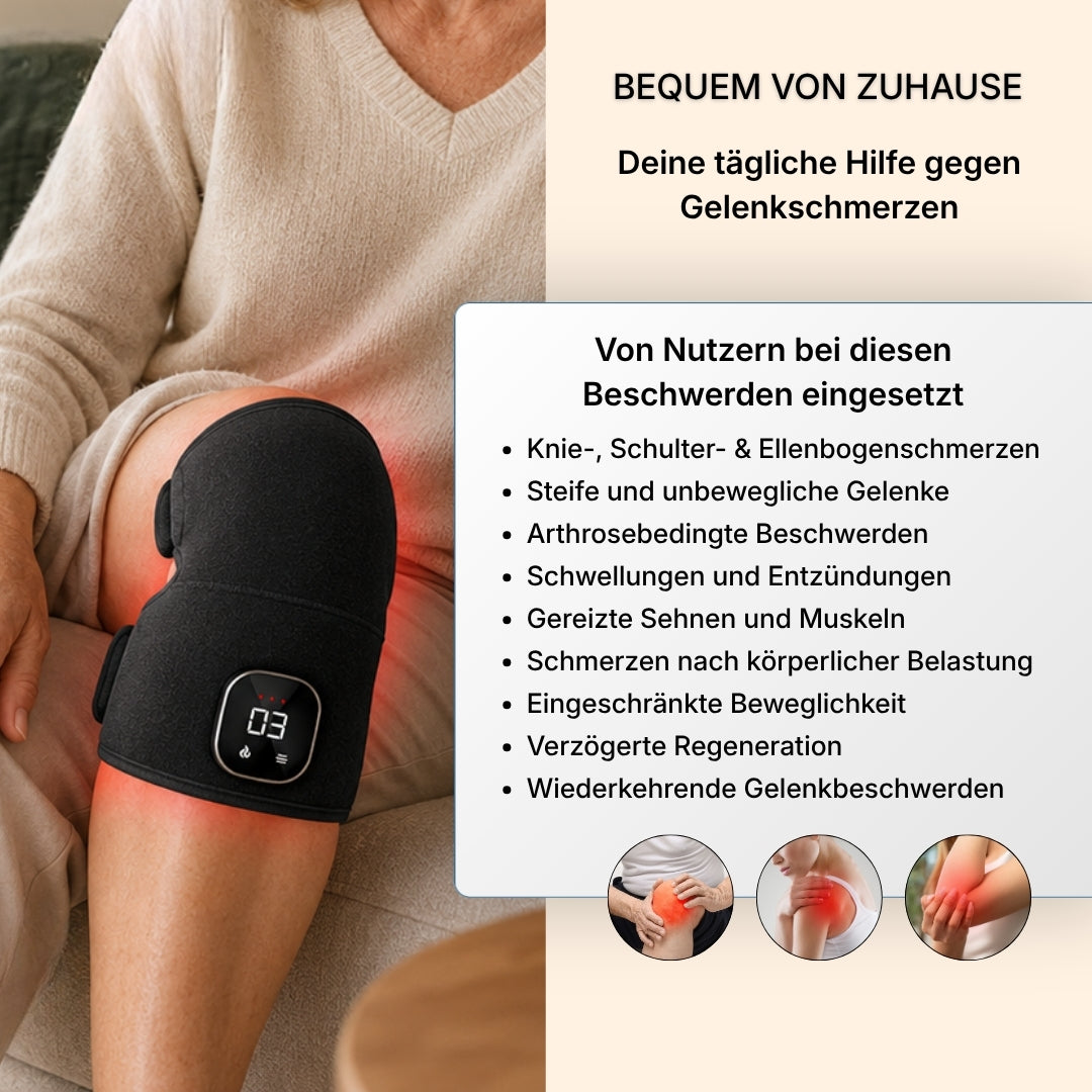 Lenuma® Rotlicht-Bandage gegen Knieschmerzen
